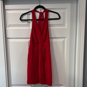 Express Vibrant Red Dress